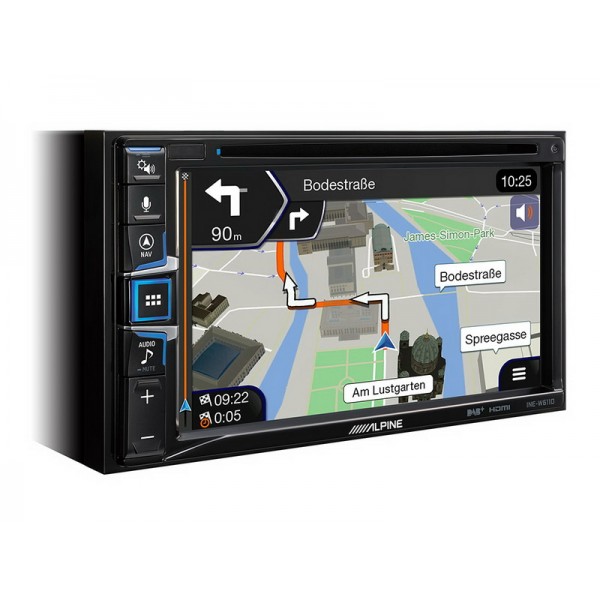 Alpine INE-W611D 6.5-inch Touch Screen, built-in Navigation, DAB+, HDMI, CD/DVD Player and Apple Car 2 DIN